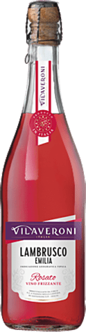 Bouteille de vin effervescent — IGP(2) LAMBRUSCO ROSATO VILAVERONI