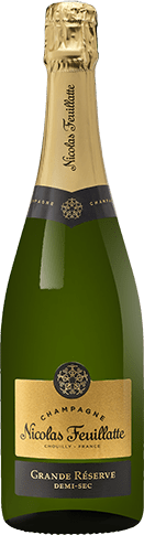 Bouteille de vin effervescent — AOP(1) CHAMPAGNE DEMI-SEC NICOLAS FEUILLATTE