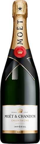 Bouteille de vin effervescent — AOP(1) CHAMPAGNE BRUT IMPÉRIAL MOËT & CHANDON