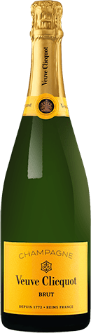Bouteille de vin effervescent — AOP(1) CHAMPAGNE BRUT VEUVE CLICQUOT