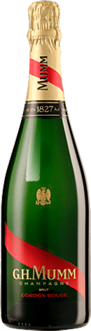 Bouteille de vin effervescent — AOP(1) CHAMPAGNE MUMM CORDON ROUGE