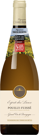 Bouteille de vin blanc AOP Vin Blanc Pouilly-fuissé « Esprit Des Lieux », millésime 2025/2026 — vignoble Bourgogne