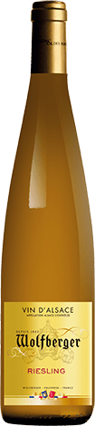 Bouteille de vin blanc — AOP(1) VIN BLANC RIESLING WOLFBERGER