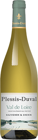 Bouteille de vin blanc — IGP(2) VIN BLANC VAL DE LOIRE PLESSIS-DUVAL