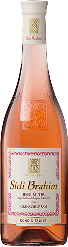 Bouteille de vin rosé Tunisie « Sidi Brahim Rosé », millésime 2025/2026