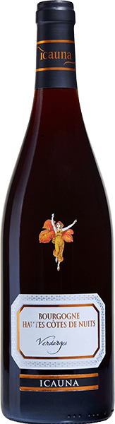 Bouteille de vin rouge — AOP(1) VIN ROUGE BOURGOGNE HAUTES CÔTES DE NUITS ICAUNA