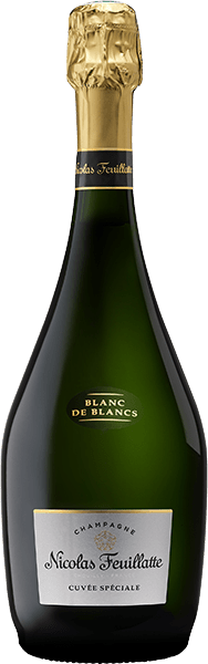 Bouteille de vin effervescent — AOP(1) CHAMPAGNE NICOLAS FEUILLATTE CUVÉE SPÉCIALE BLANC DE BLANCS