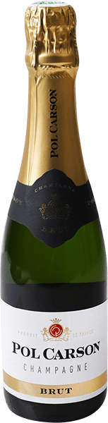 Bouteille de vin effervescent — AOC(3) CHAMPAGNE BRUT POL CARSON