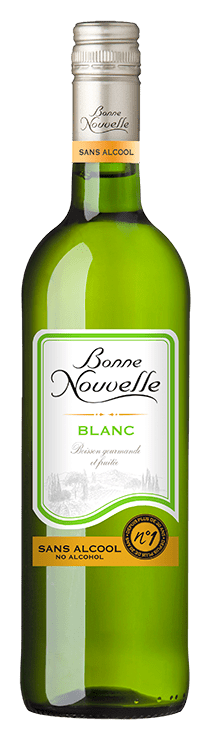 Bouteille de vin blanc Blanc Sans Alcool « Bonne nouvelle »